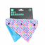 Bandana per cani reversibile FuzzYard Bubblegum Burst taglia S/M