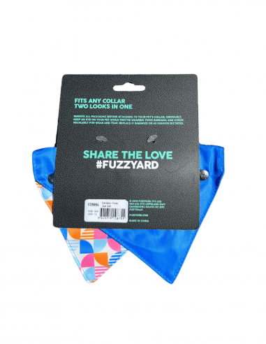 Bandana reversibile per cani FuzzYard Fresh Zest, taglia S/M