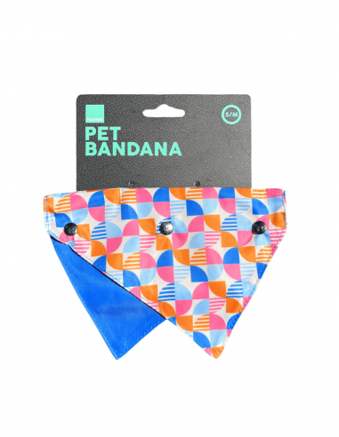 Bandana reversibile per cani FuzzYard Fresh Zest, taglia S/M