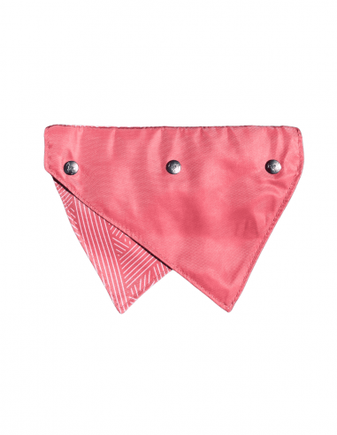 Bandana reversibile per cani FuzzYard Thornbury Brick Red M/L