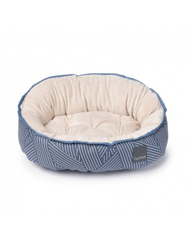Cuccia reversibile per cani FuzzYard Thornbury Aegean Blue (taglia M)