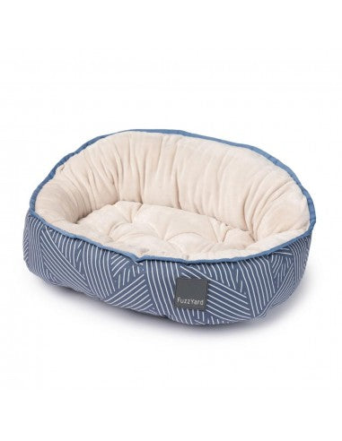 Cuccia reversibile per cani FuzzYard Thornbury Aegean Blue (taglia M)