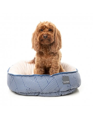 Cuccia reversibile per cani FuzzYard Thornbury Aegean Blue (taglia M)