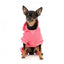 Tuta con cappuccio per cani FuzzYard Chillin' rosa