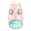 Piumino per cani FuzzYard Amor rosa confetto