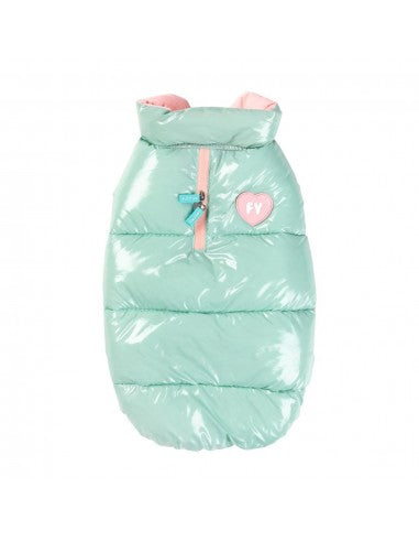 Piumino per cani FuzzYard Amor menta