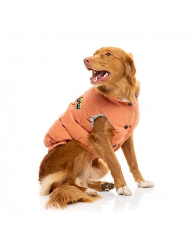 Cappottino imbottito in cotone per cani FuzzYard Ashbury pesca
