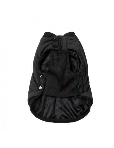 Bomber imbottito per cani FuzzYard nero