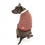 Giacca bomber per cani FuzzYard Nordic bordeaux con sciarpa removibile