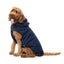Cappottino con cappuccio per cani FuzzYard Essential blu navy