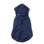 Cappottino con cappuccio per cani FuzzYard Essential blu navy