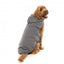 Cappottino con cappuccio per cani FuzzYard Essential grigio