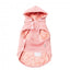 Cappottino con cappuccio per cani FuzzYard Essential rosa