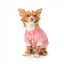 Giacca da baseball per cani FuzzYard Fastball rosa