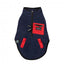 Gilet sherpa per cani FuzzYard Fitzroy blu navy