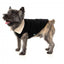 Giacca foderata in sherpa per cani FuzzYard Frontier nera