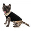 Giacca foderata in sherpa per cani FuzzYard Frontier nera