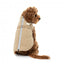 Giubbotto per cani con pettorina FuzzYard Horizon tortora