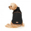 Cappottino foderato in sherpa per cani FuzzYard Ivanhoe nero
