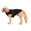 Cappottino foderato in sherpa per cani FuzzYard Ivanhoe nero