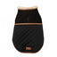 Cappottino foderato in sherpa per cani FuzzYard Ivanhoe nero
