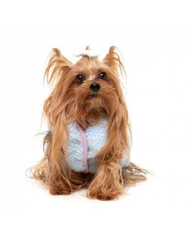 Cappottino reversibile per cani FuzzYard Nara 25 blu