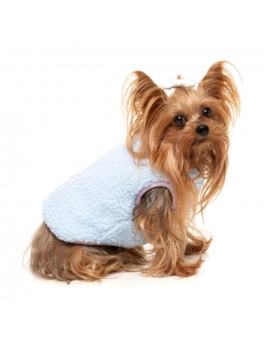 Cappottino reversibile per cani FuzzYard Nara 25 blu
