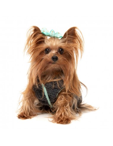 Cappottino reversibile per cani FuzzYard Nara 25 grigio