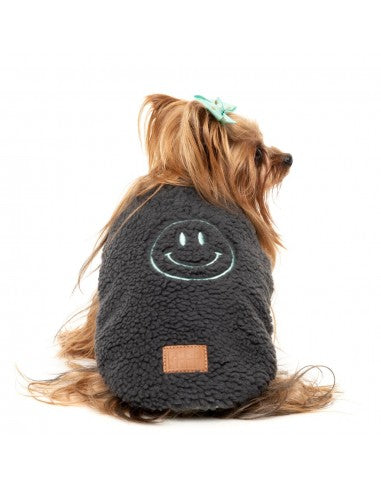 Cappottino reversibile per cani FuzzYard Nara 25 grigio