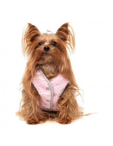 Cappottino reversibile per cani FuzzYard Nara 25 rosa