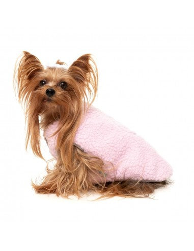 Cappottino reversibile per cani FuzzYard Nara 25 rosa
