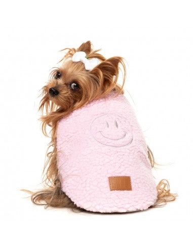 Cappottino reversibile per cani FuzzYard Nara 25 rosa