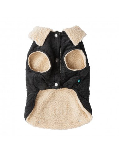 Giacca foderata in sherpa per cani FuzzYard Rep It ClubHouse