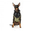 Cappottino imbottito per cani FuzzYard South Harlem verde oliva
