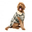 Cappottino per cani FuzzYard Lumberjack 25 verde e crema
