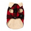 Cappottino per cani FuzzYard Lumberjack 25 rosso
