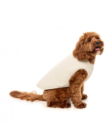 Gilet reversibile per cani FuzzYard Umeda avorio