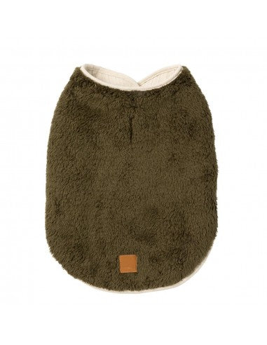 Gilet reversibile per cani FuzzYard Umeda avorio