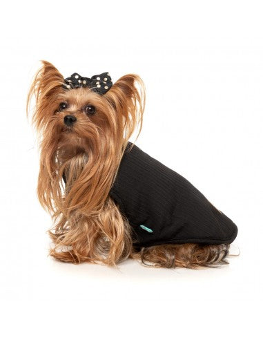 Gilet reversibile per cani FuzzYard Umeda nero