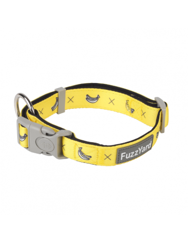 Collare in neoprene per cani FuzzYard Monkey Mania (taglia S)