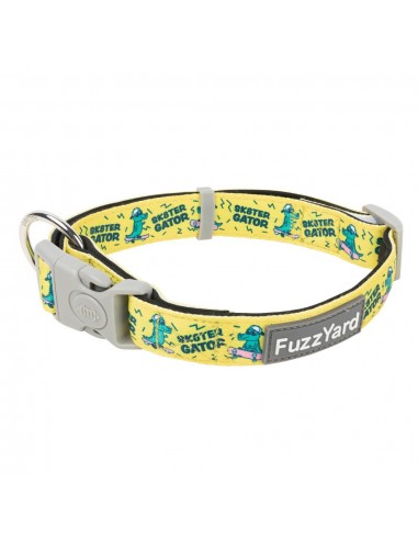 Collare in neoprene per cani FuzzYard Sk8ter Gator (taglia L)