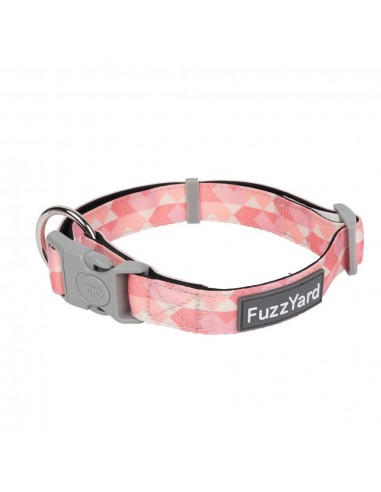 Collare in neoprene per cani FuzzYard Pink Lemonade (taglia M)
