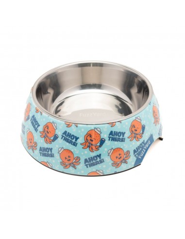 Ciotola antiscivolo per cani FuzzYard Ahoy There! (taglia L)