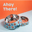 Ciotola antiscivolo per cani FuzzYard Ahoy There! (taglia M)