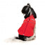 Impermeabile antivento per cani FuzzYard Breaker rosso