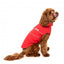 Impermeabile antivento per cani FuzzYard Breaker rosso