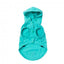 Impermeabile con cappuccio per cani FuzzYard Evo verde petrolio
