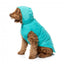 Impermeabile con cappuccio per cani FuzzYard Evo verde petrolio