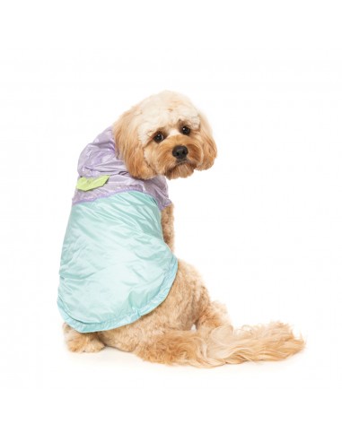 Impermeabile reversibile per cani FuzzYard Ormond viola e blu