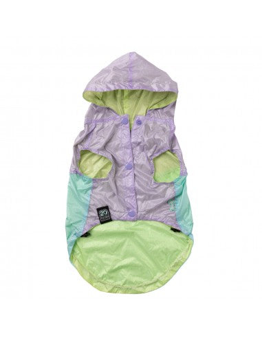 Impermeabile reversibile per cani FuzzYard Ormond viola e blu